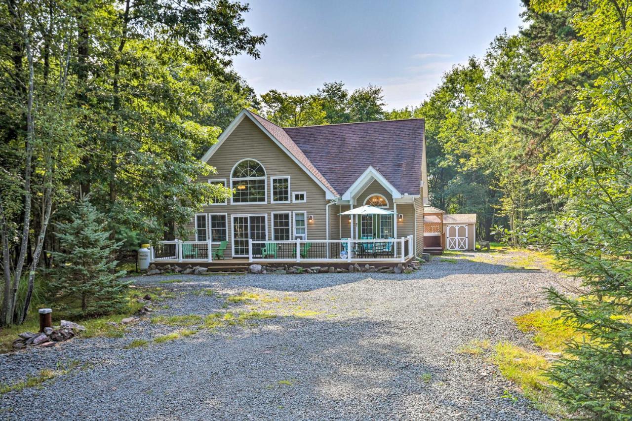 Family Home With Hot Tub, Close To Lake And Hiking! Albrightsville Exterior foto